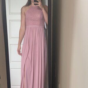 Azazie Kartini in Dusty Rose, size A6